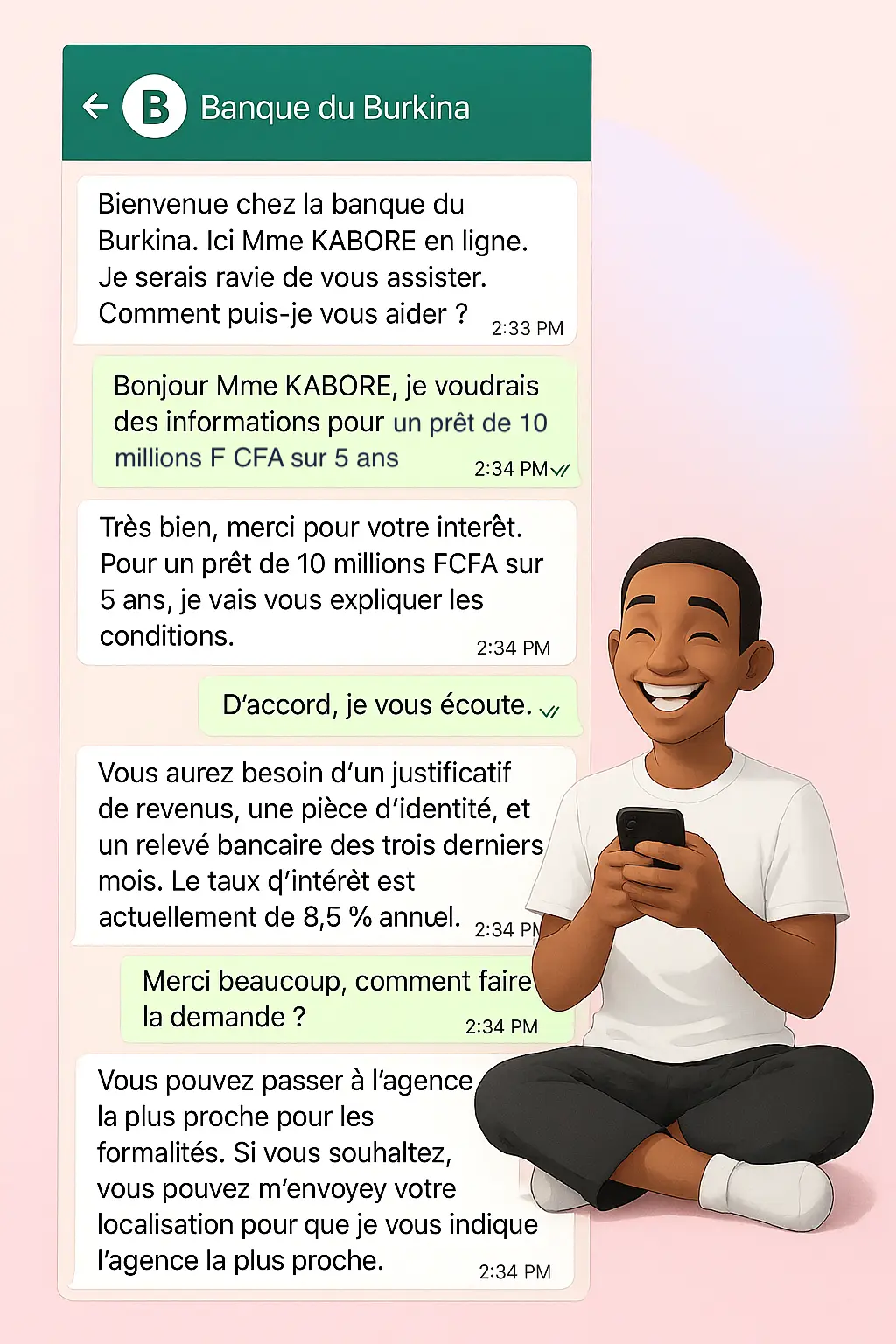 Support client IA 24/7